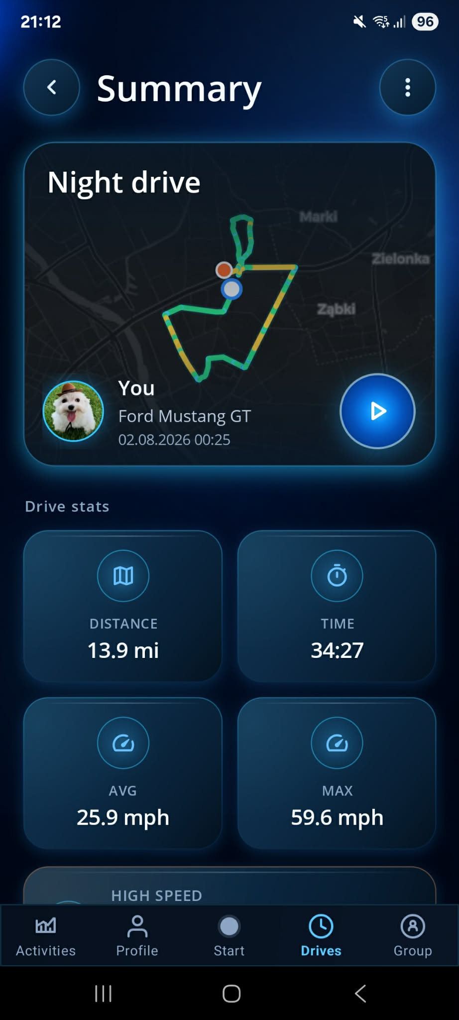 Solo Drive summary